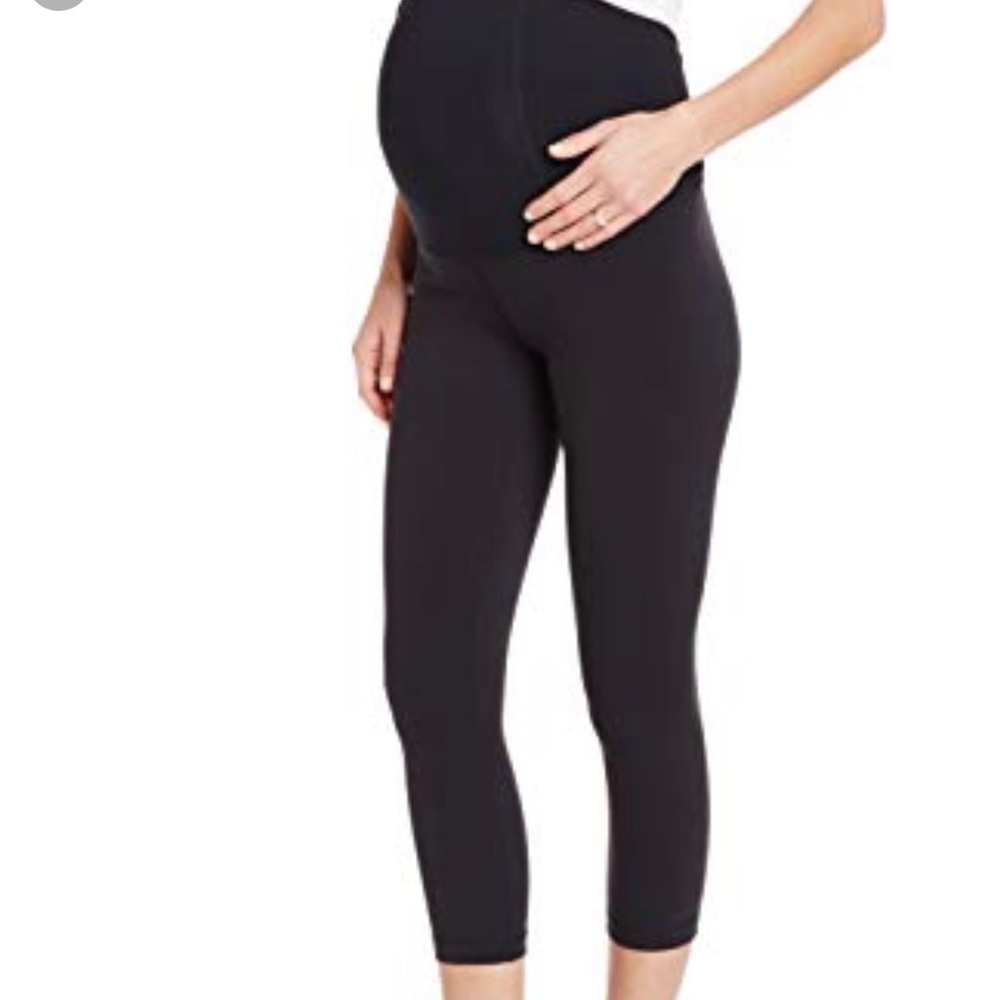 Yoga maternity crop active pants